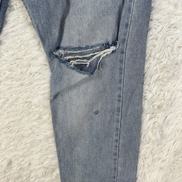 Levi’s Silvertab Jeans Men’s 30x30 Straight USA Ripped Distressed Denim - Picture 4 of 16